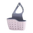 thumbnail image 1 of Agiferg Kitchen Utensils Double-layer Sink Draining Basket Sponge Pool Storage Supplies Hanging Basket Draining Rack, 1 of 2