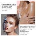 thumbnail image 4 of FcBaudy Highlight Powder Natural Three-dimensional Brightening Repair Powder Blush Highlight Powder highlight highlight, 4 of 5