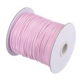 thumbnail image 1 of Unique Bargains Beading Thread Bracelet Weave Bead Craft Cord 2mm 78M/Roll (85-Yards) Decorative String, Light Pink, 1 of 7