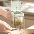 thumbnail image 1 of Kitchen Spice Jars, Leak Proof Sealed Condiment Container, Transparent Glass Jar, Large Opening for Easy Filling, Heat Resistant for Cooking and Baking, 1 of 6
