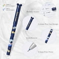 thumbnail image 4 of 4PCS Cute Erasable Gel Pens Make Mistakes Disappear 0.5mm Point Blue Ink Smooth Writing 10ml, Smooth Pens for Writing, Note-Taking, College Supplies for Adult Coloring Hand Lettering, 4 of 6