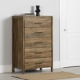 thumbnail image 1 of South Shore Gravity 5-Drawer Chest for Adult, in Natural Mango, 1 of 13