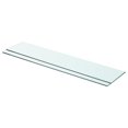 thumbnail image 1 of vidaXL Shelves 2 pcs Panel Glass Clear 70x15 cm, 1 of 2