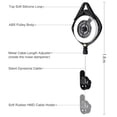 thumbnail image 3 of Gestion des Câbles VR Système de Poulie de Plafond Rétractable Compatible avec HTC Vive/Rift S/Oculus Quest2 Accessoires VR, 3 of 8