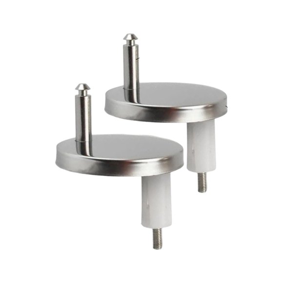2 Pack Seat Fixings Stainless Steel Top Mount Lid Hinge Universal Replacement Hardware With Nose Pins Rustproof & Easy Install () Easter Crafts for Toddlers 2-4 Years Stationery Organizer Pouch Arts