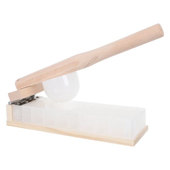 UPGRATOR Labor-saving Dumpling Skin Maker Tortilla Presser Wood 1Pack