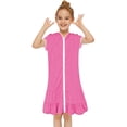 thumbnail image 2 of Kids Bathing Suits Girls Girls Swim Cover Up Kids Swimsuit Coverup Zip-Up Beach Bathing Suit Robe Baby Bathing Suit Girl Beach Cover Up Dress Bathing Suit Cover Ups, 2 of 8