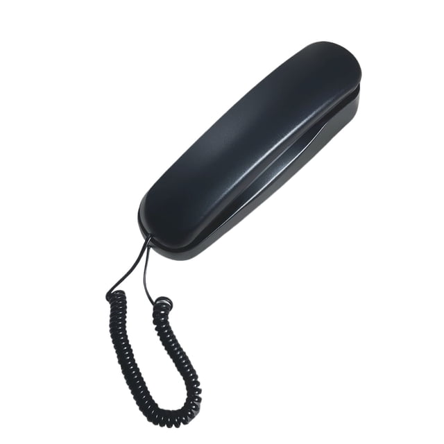 tredstone Telephone With Wall Mount Convenient Placement Options For Easy Access Can Mute And Redial black