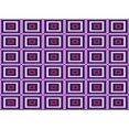 thumbnail image 1 of Ahgly Company Tapis d'Intérieur Lavables en Machine pour la Zone Violette Transitoire, 3' x 5', 1 of 7