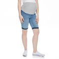 thumbnail image 1 of Paisley Sky Maternity Jegging Bermuda Short, 1 of 6