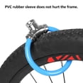 thumbnail image 4 of Lock Thickened Steel Cable Lock Alloy Ring Lock Waterproof Antishear Can Be Used In Combination Antitheft Locks, 4 of 8