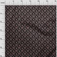thumbnail image 3 of oneOone Rayon Black Fabric Floral Craft Projects Decor Fabric Printed By The Yard 56 Inch Wide, 3 of 4