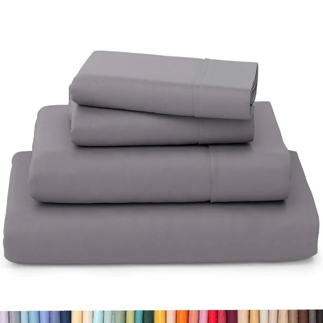 HAOAN Ultra Soft Wrinkle Resistant Bamboo Sheet Set - 4 Piece Set - 2200 Series