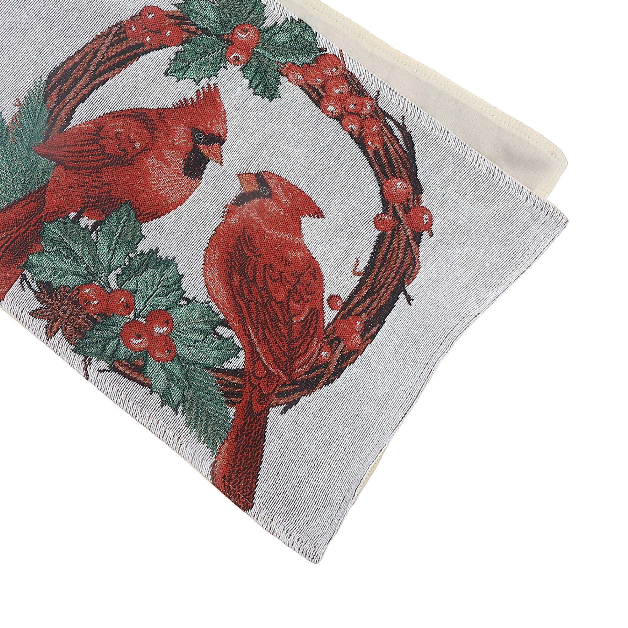 Tapestry Table Runner (Double Cardinal) (54")