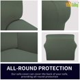 thumbnail image 3 of 2024 Super Stretch Sofa Slipcover Non Slip Couch Cover  Oversized Sofa  Dark Gray, 3 of 7