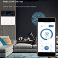 thumbnail image 4 of 3A Smart Thermostat LCD Display,  Programming Function, Precise Temperature Control,  Wide Application For Home Shopping Mallwith  Durable Programmable Thermostats, 4 of 8