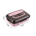 thumbnail image 3 of zanvin Bento Boxes for School, Adult Lunch Box, 1000 ML 3-Compartment Bento Lunch Box For Kids, Lunch Containers For Adults Come With Chopsticks And Spoons, Leak Proof, Microwaveable, 3 of 6