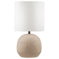thumbnail image 1 of Bouclair Off White Table Lamp with Resin Base, 1 of 6
