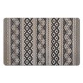 thumbnail image 1 of Enjoy the Luxe Life with our 20x32in Non-Slip Tribal Style Bath Rug Runner - Soft Luxury Microfiber Bathroom Rugs, Machine Washable for Easy Cleaning. Ideal for Tub and Shower!, 1 of 5