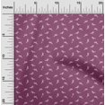 thumbnail image 2 of oneOone Silk Tabby Dark Magenta Fabric Bird Craft Projects Decor Fabric Printed By The Yard 42 Inch Wide, 2 of 5