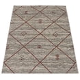 thumbnail image 4 of ECARPET Devos Ivory/Red Rug, 4 of 9