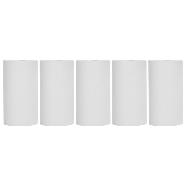 Thermal Receipt Paper, Cash Register Thermal Paper Thermal Paper Roll, 5 Rolls For Office Pocket Printer Home