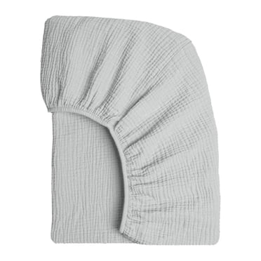 Cozival Crib Sheets, Soft 100% Cotton Crib Fitted Sheets, Breathable Plain Weave for Comfort, Standard 16X32 Inch Size, Machine Washable, Baby Crib Bedding, N