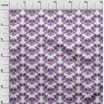 thumbnail image 3 of oneOone Georgette Viscose Purple Fabric Block Sewing Material Print Fabric By The Yard 42 Inch Wide, 3 of 5