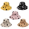 thumbnail image 4 of Chapeau de Pêcheur à Pois : Chapeau d'Été Réversible à Double Face, Chapeau Bob, 4 of 4