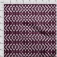 thumbnail image 3 of oneOone Viscose Chiffon Fabric Geometric Ikat Print Fabric By Yard 42 Inch Wide, 3 of 4