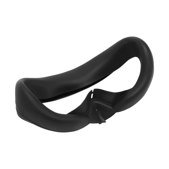 Coussinet Facial en Silicone pour VR, Coussin Facial VR Respirant, Lavable et Imperméable, Confortable et Ergonomique pour Lunettes VR Noir, Gris Blanc, Orange