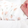 thumbnail image 2 of Lulujo Baby Hello World Newborn Bamboo Hat and Swaddle Blanket Set, 2 of 9