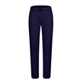 thumbnail image 3 of RXIRUCGD Pantalon Décontracté pour Homme à Cordon, Taille Élastique, Couleur Unie, Longueur Sweat, 2 Pcs, Bleu Marine, Taille : 3TG, 3 of 5