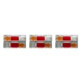 thumbnail image 1 of maskred 2pack/lot Durable LED Truck Tail Light Bar For Trucks And Trailers 24v white cover 3Set, 1 of 6
