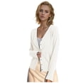 thumbnail image 1 of Formal Cardigan Sweater Dresses for Women Thick Sweater Cardigan plus Size Short Cardigan Summer Sweaters for Women Open Front Light Sweaters for Women Open Front Titanium Snap Cardigan Sweaters for, 1 of 4