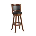 thumbnail image 1 of Boraam Augusta Tabouret de Bar Pivotant Extra Haut, 34 Pouces, Lot de 1, Cerisier, 1 of 2