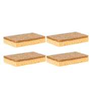 Dishwashing Sponges, EDHITNR Natural Wood Pulp Double-Sided Kitchen Sponges, Highly Absorbent Quick Dry Non-Scratch Cleaning Sponge for Dishes Sinks Countertops