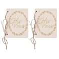 thumbnail image 2 of Booklets Decoration Wedding Booklets Wedding Ceremony Party Vow Booklets Wedding Oath Book Vows Books Gift to Wedding 2pcs, 2 of 8