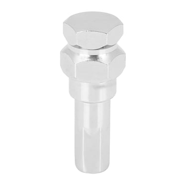 Unique Bargains Clé d'Entraînement d'Écrou de Roue à 6 Cannelures Chromée, Outil de Syntonisation, Verrou, 12 mm pour Écrou de Roue