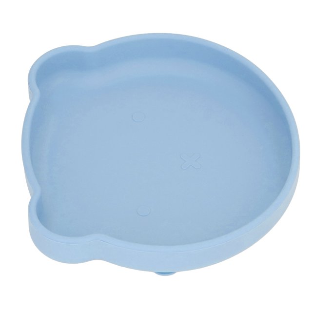 Baby Suction Plate, Silicone Suction Plate Plate Cute Bear Shape Utensil Dish Plate For Baby