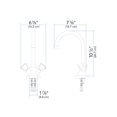 thumbnail image 2 of Ambassador Marine Trinidad Collection High Arch Galley/Wet Bar Faucet, Chrome, 2 of 2