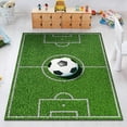 thumbnail image 4 of Dosaele Tapis de Football Décoratif Réduction de Bruit Moderne Sport Tapis de Pépinière Tapis de Sol, 4 of 4