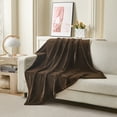thumbnail image 5 of Mainstays Velvet Plush Throw,size 50X60",Solid Brown Color., 5 of 5