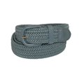 thumbnail image 2 of CTM®  Elastic Braided Belt with Covered Buckle (Pack of 2) (Men's), 2 of 3