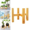 thumbnail image 3 of Wooden Plant Holder Flower , Flower Stand Display Pot Tray for Indoor, 3 of 8