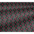 thumbnail image 5 of oneOone Viscose Jersey Fabric Diamond & Swirl Ikat Print Sewing Fabric BTY 60 Inch Wide, 5 of 5
