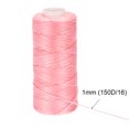 thumbnail image 4 of Unique Bargains Fil Ciré en Polyester Rose, 55 Yards 150D/1mm, 4 of 6