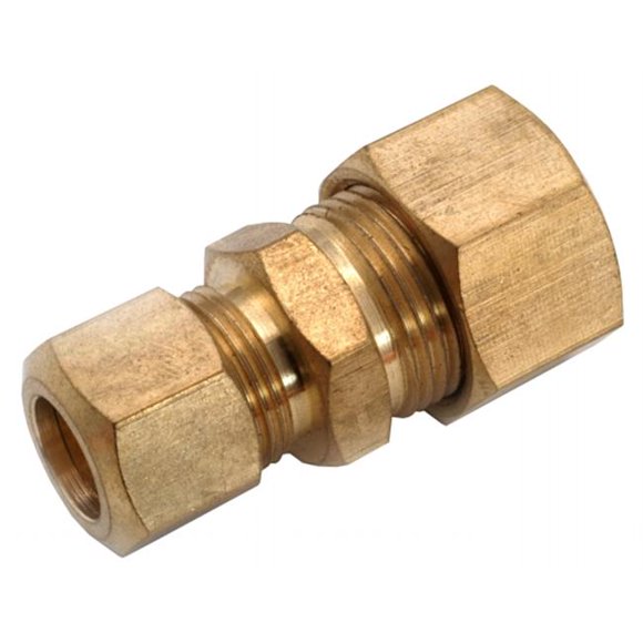 Anderson Metals 750082-0806 Union de Réduction de Plomb en Laiton 0,5 Po X 0,38 Po