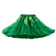 thumbnail image 1 of Jupe Mini Plissée en Tulle Uni Multi-Couches pour Femmes, Fête, Club, Cosplay, 1 of 4