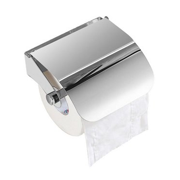 Toilet Tissue Roll Holder Paper Stand Dispensers Wall Mounted High Shine Finish